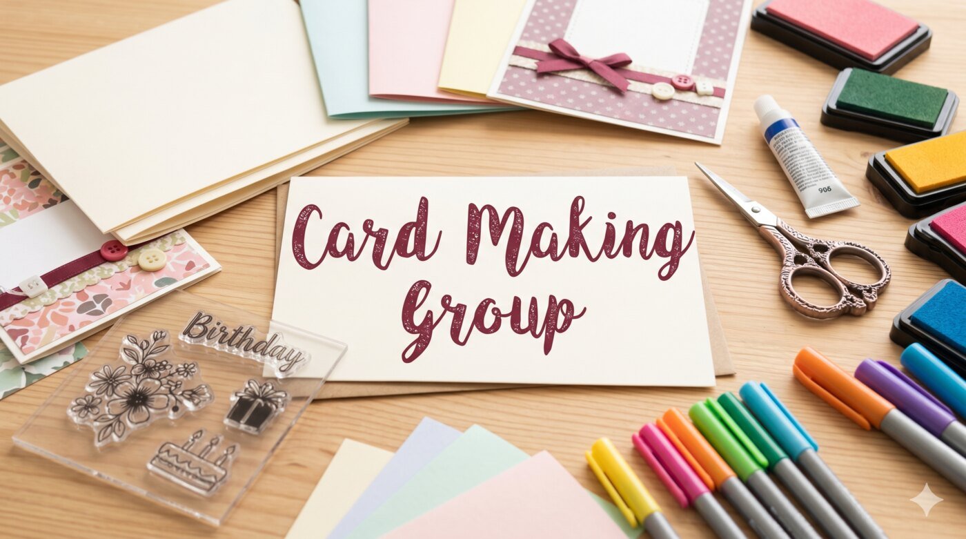Handwritten cards from the Card Making ministry