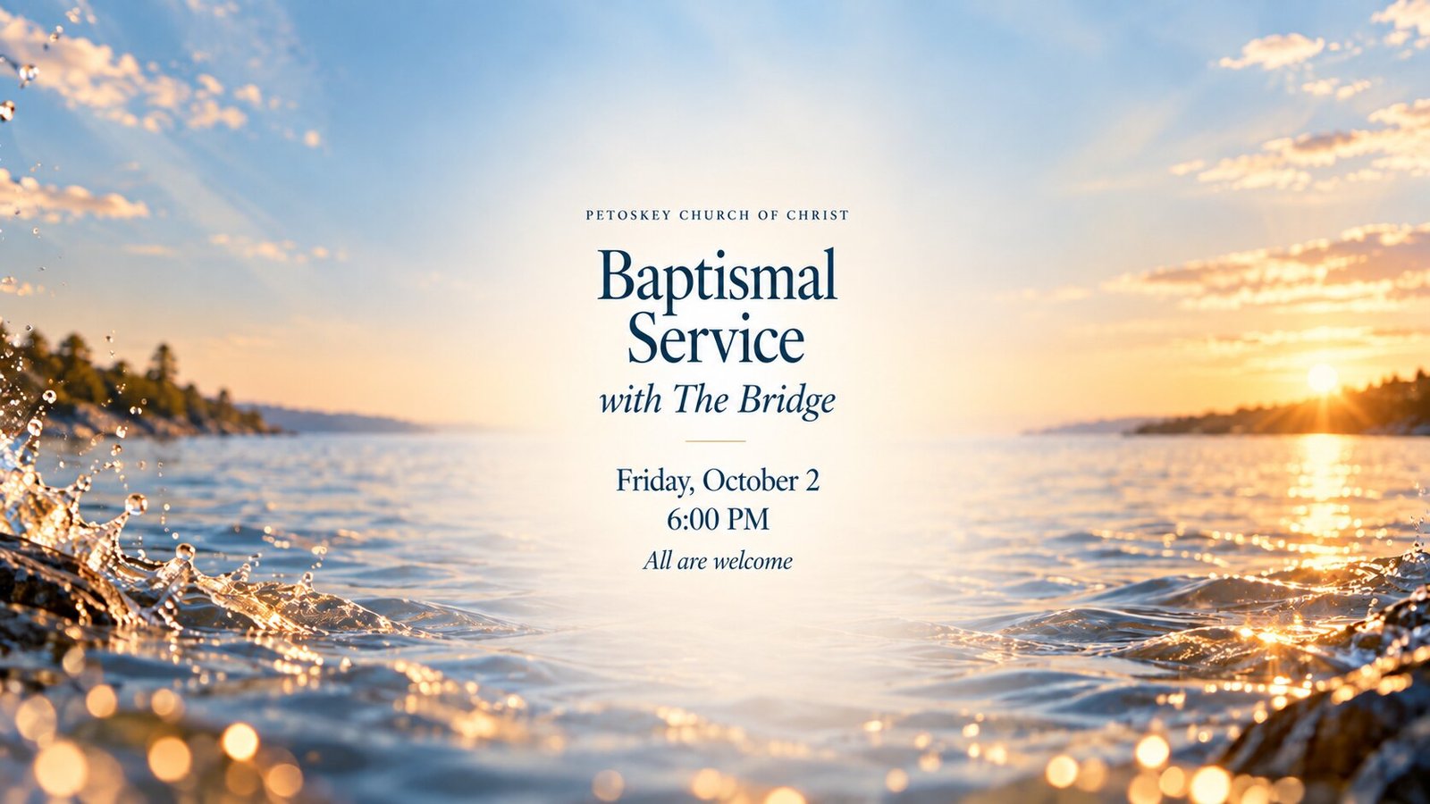 Baptismal Service with The Bridge